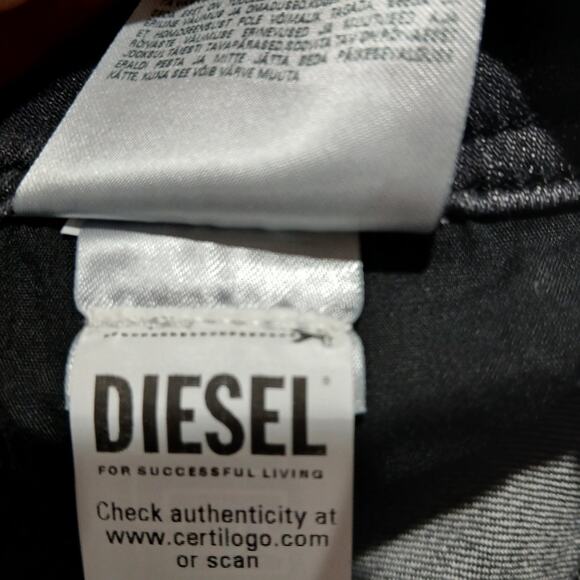 DIESEL Jeans Mens 32x32 Safado X Straight Black NWT RM063 Button Fly - Picture 9 of 16